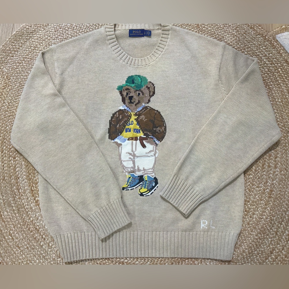(NWOT)Ralph Lauren Knit Sweater in Cream